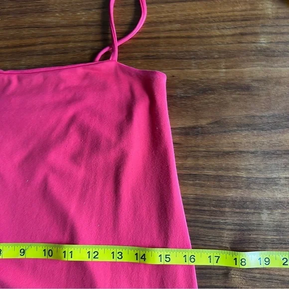SUSANA MONACO Morello Flutter Hem coral red dress XS